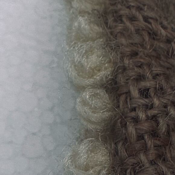 VTG Doll House Rug Handmade Hooked Circular 7” 1920's - 1930's 20s 30s - Picture 12 of 16